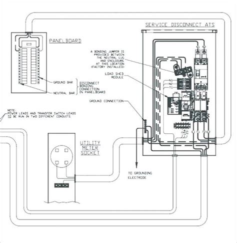 Generac 100 Amp Automatic Transfer Switch Wiring Diagram