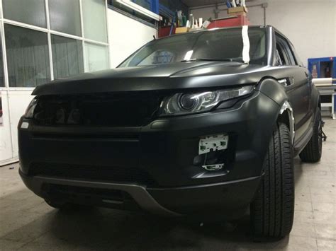 Evoque Nero Opaco Wrapping Completo