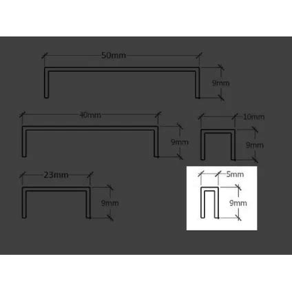 Profil U D Coratif Ilcom En Acier Inoxydable Mm X Mm X Mm