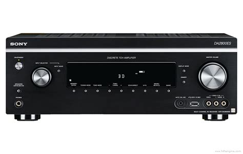 Sony Str Da2800es Multi Channel Av Receiver Manual Hifi Engine