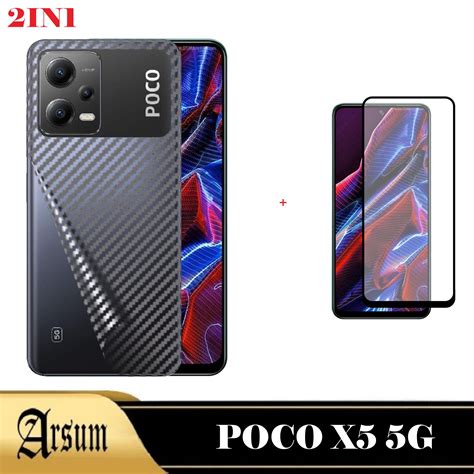 Promo Paket In Garskin Skin Carbon Xiaomi Poco X G Free