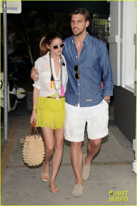 Olivia Palermo Bikini Beach Day With Shirtless Johannes Huebl Photo