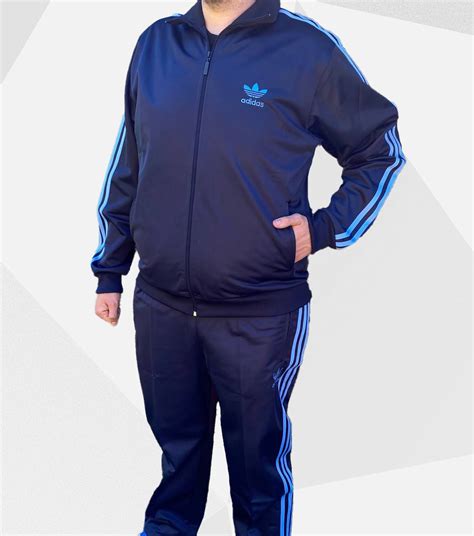 Мужской Оригинальный Спортивный Костюм Adidas Австрия Синий — Купить ...