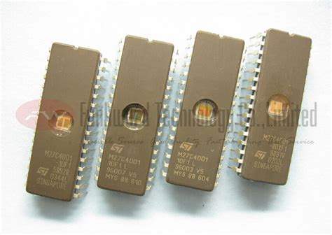 STMicroelectronics M27C4001 27C4001 4MBIT UV EPROM CDIP32 X 20PCS EBay