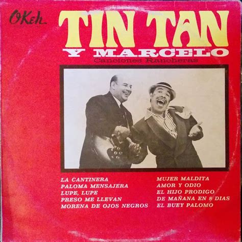 Tin Tan Y Marcelo Canciones Rancheras Releases Discogs