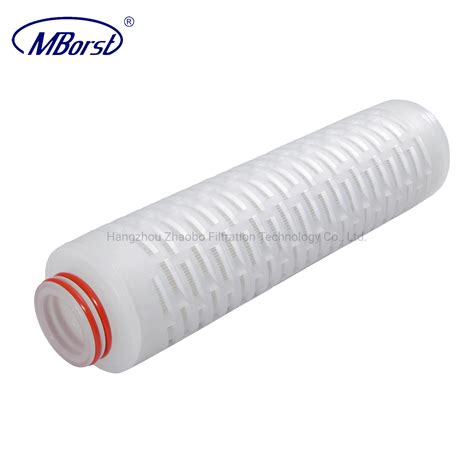 SGS Certificated Polypropylene PP Micron Pleated Filter Cartridge For