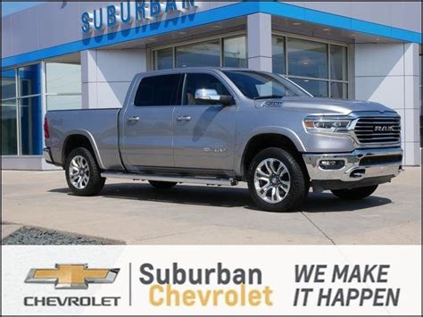 Pre Owned 2022 Ram 1500 Longhorn Crew Cab Long Bed In Eden Prairie