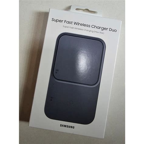 Samsung Super Fast Wireless Charger Duo Without Power Adapter And Usb