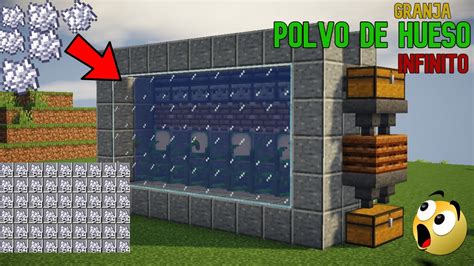 Como Hacer Una Granja De Polvo De Hueso Para Minecraft Java Y Bedrook