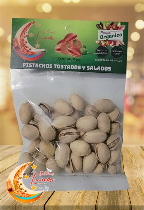 Pistachos Tostados Y Salados Luna Select