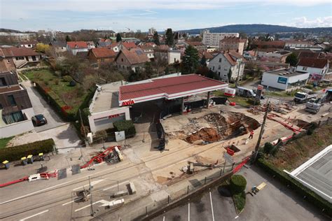 Besançon Effondrement rue de Vesoul encore deux semaines de travaux