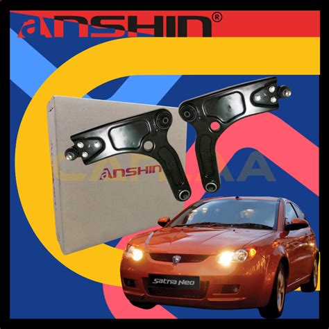 Original Anshin Japan LOWER ARM PROTON Satria Neo Waranti Setahun