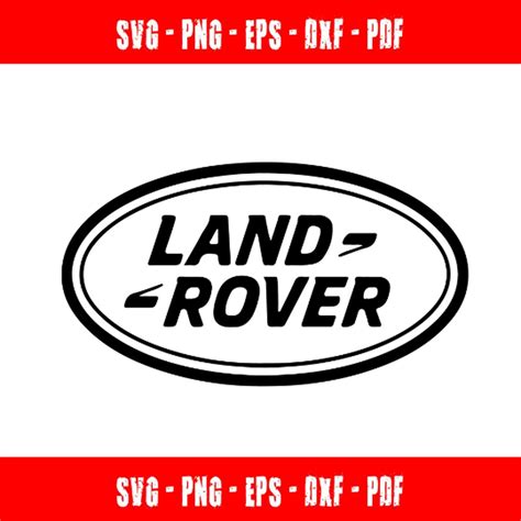 Land Rover Car Logo Png Pdf Eps Dxf Svg Cricut Cut File Instant