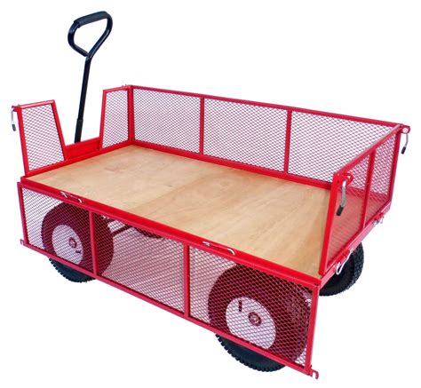 Buy Liftmate Heavy Duty Garden Trailer With Folding Sides And Standard