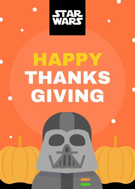 Star Wars Thanksgiving Piktochart