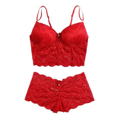 Conjunto Top Cropped Lingerie Renda Calcinha Pega Marido Shopee Brasil