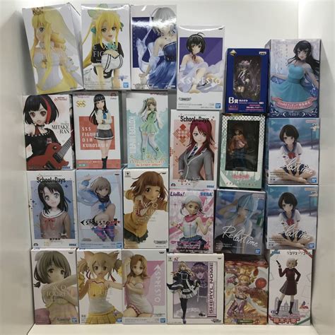 【やや傷や汚れあり】【1円～】 美少女系 プライズ フィギュア まとめ売り ラブライブ ソードアートオンライン ホロライブ マクロス リコリコ