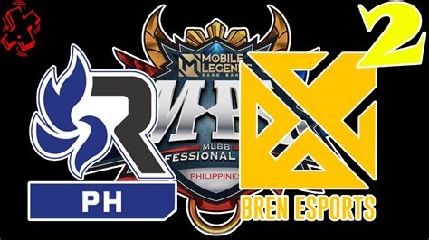 RSG Slate PH Vs Bren Esports Game 2 Regular Season Week 7 Day 2 MPL