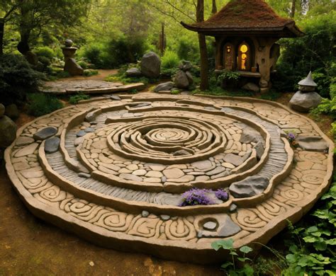 Lexica An Ancient Spiritual Gnome Inspired Stone Pathway Rock Garden