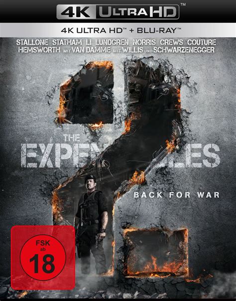 The Expendables 2 Blu Ray Von Richard Wenk Blu Ray 4k