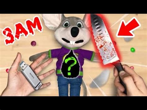 Warning Scary Cutting Open Haunted Chuck E Cheese Doll At Am