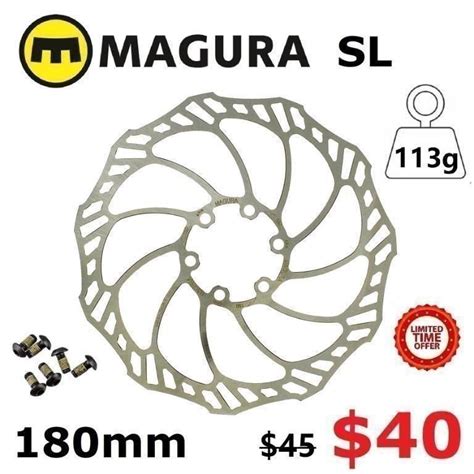 Magura Storm SL Disc Brake 180mm Rotor MT2 MT4 MT5 MT5e MT7