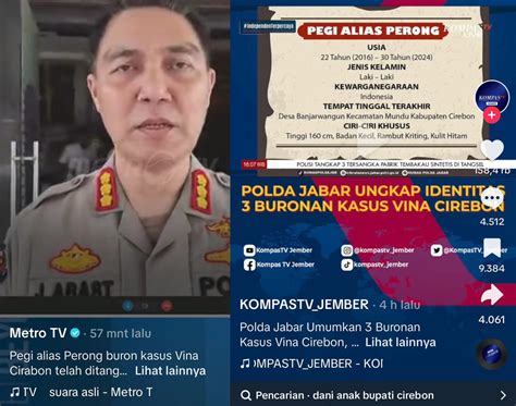 Babak Baru Kasus Vina Eki Polisi Tangkap 1 DPO Hotman Puji Kinerja