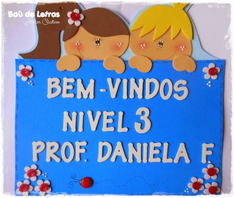 BAÚ DE LETRAS E v a e Scrapbook Sala de Aula Novelty sign