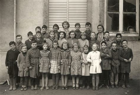 Photo De Classe Cm1 De 1957 Ecole Primaire Le Clerjus Copains Davant