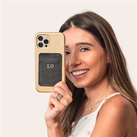 Case Couro Porta Cartão Personalizada Iphone 12 Pro Max Todas As