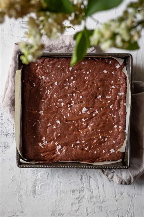 Fudgy Brown Butter Mochi Brownies Cooking Therapy