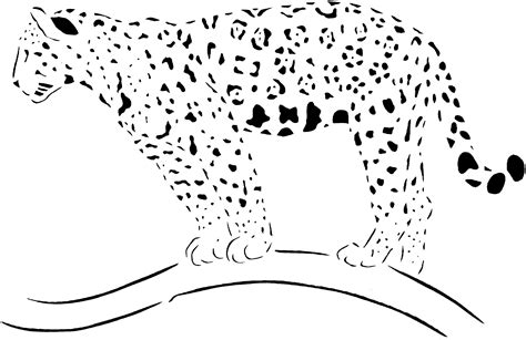 Cheetah Cub Coloring Pages Coloring Pages