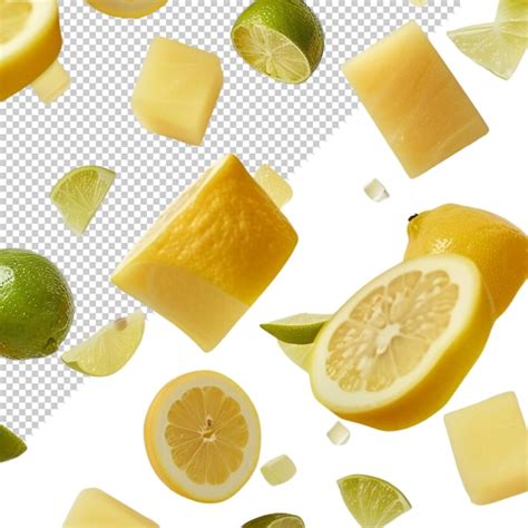 Premium PSD Lemon Isolated On Transparent Background