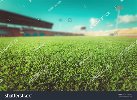 Grass Soccer Field Wallpaper