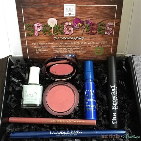 Boxycharm Review May Subscription Box Ramblings