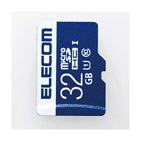 Amazon エレコム Microsdhcメモリーカード 32gb Class10 Uhs I Mf Ms032gu11r エレコム Elecom Microsdカード 通販