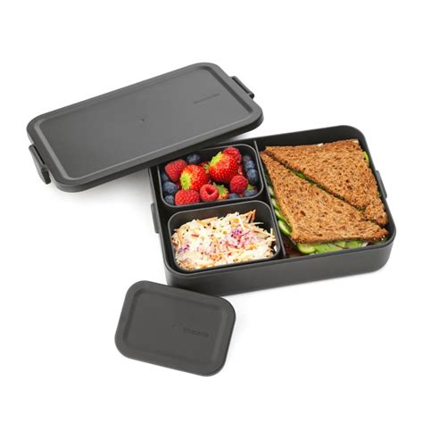 Pojemnik Lunch Box Make Take L Bento Grafit Brabantia