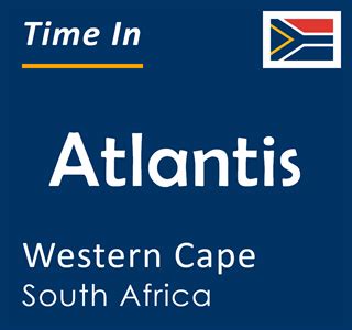 Current Local Time in Atlantis, Western Cape, South Africa