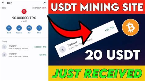 Usdt Earning Site Usdt Mining Site New Usdt Earning Platform