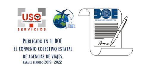 Publicado En El Boe El Convenio Colectivo Estatal De Agencias De Viajes