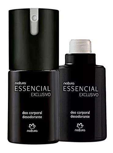 Natura Desodorante Essencial Exclusivo Masc 100ml Refil MercadoLivre