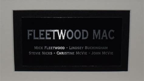 Fleetwood Mac Signed Drum HeadROCK STAR gallery