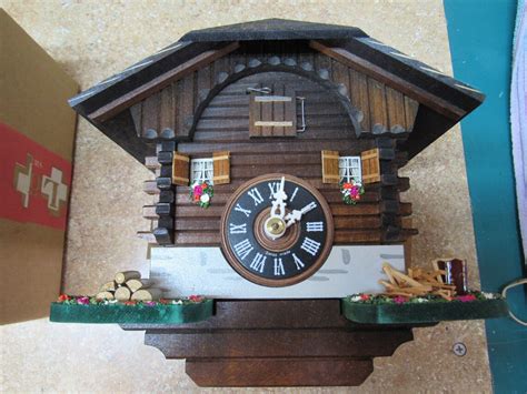 Loetscher Swiss Handcrafted Cuckoo Clock Authentic Swiss Etsy