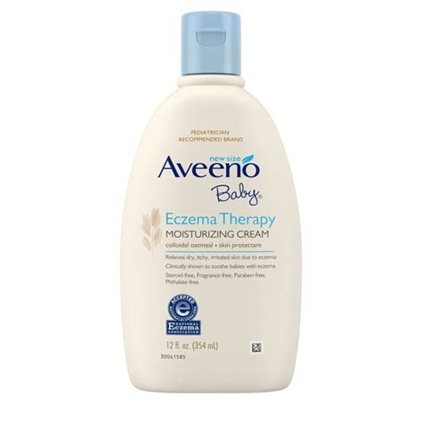 Aveeno Baby Eczema Therapy Moisturizing Cream With Natural Oatmeal 12