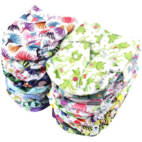 2020 Wholesale Pul Fabric Pocket Cloth Diaper Cover With Insert Aio