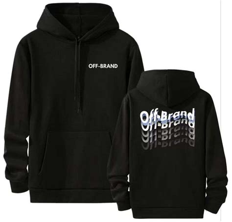 Black Off-Brand Hoodie