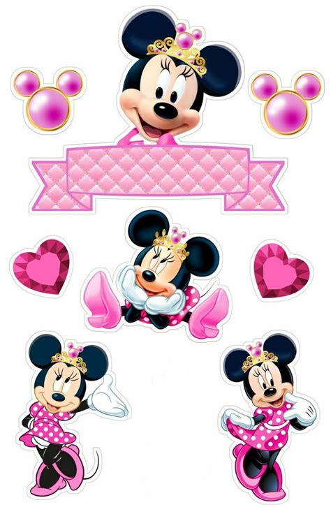 Minnie Mouse Cake Topper Minnie Mouse Birthday Cakes Minnie Cake