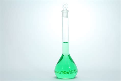 Volumetric Flask Borosilicate Glass With Glass Stopper Norchemist