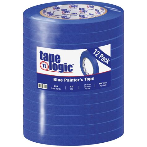 Buy Tape Logic 12 Pack Blue Painter S Tape 1 2 Inch X 60 Yards