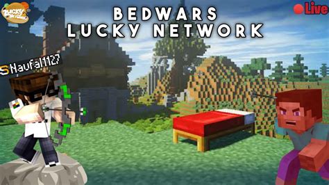 Live Minecraft Bedwars Di Luckynetwork Youtube